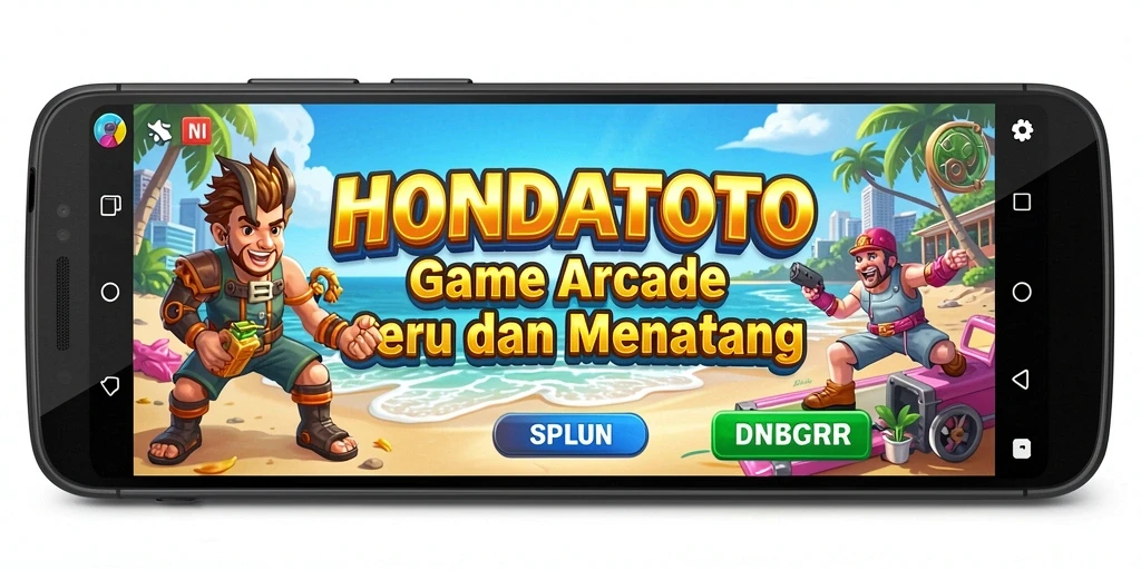 Tampilan gameplay HONDATOTO yang seru dan penuh tantangan.
