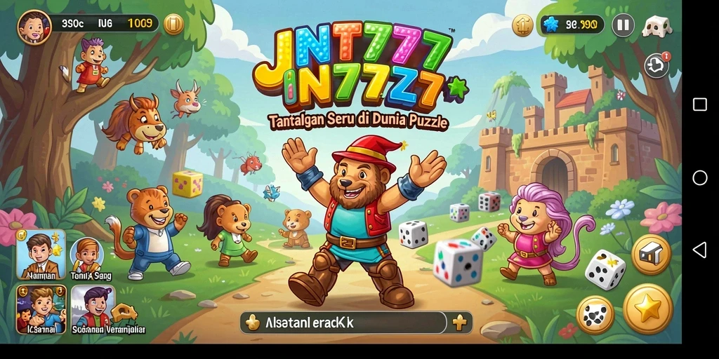 Tangkapan layar aksi gameplay seru di JNT777 puzzle.