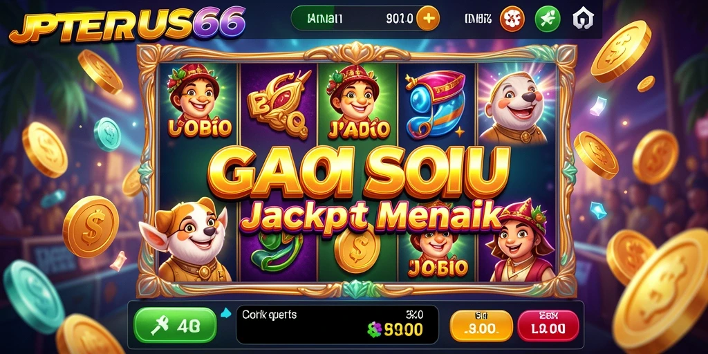 Gameplay seru dan menegangkan dari JPTERUS66 dengan peluang jackpot.