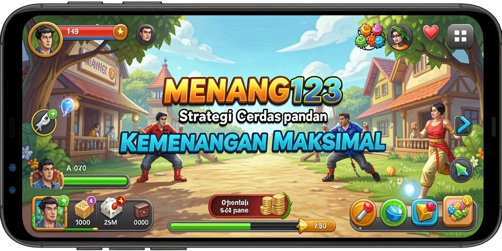 Tampilan gameplay MENANG123 yang strategis dan mendebarkan.