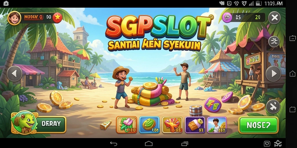 Tampilan gameplay SGPSLOT yang seru dan menarik.