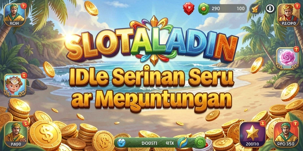 Tampilan menarik dari gameplay SLOTALADIN yang seru.